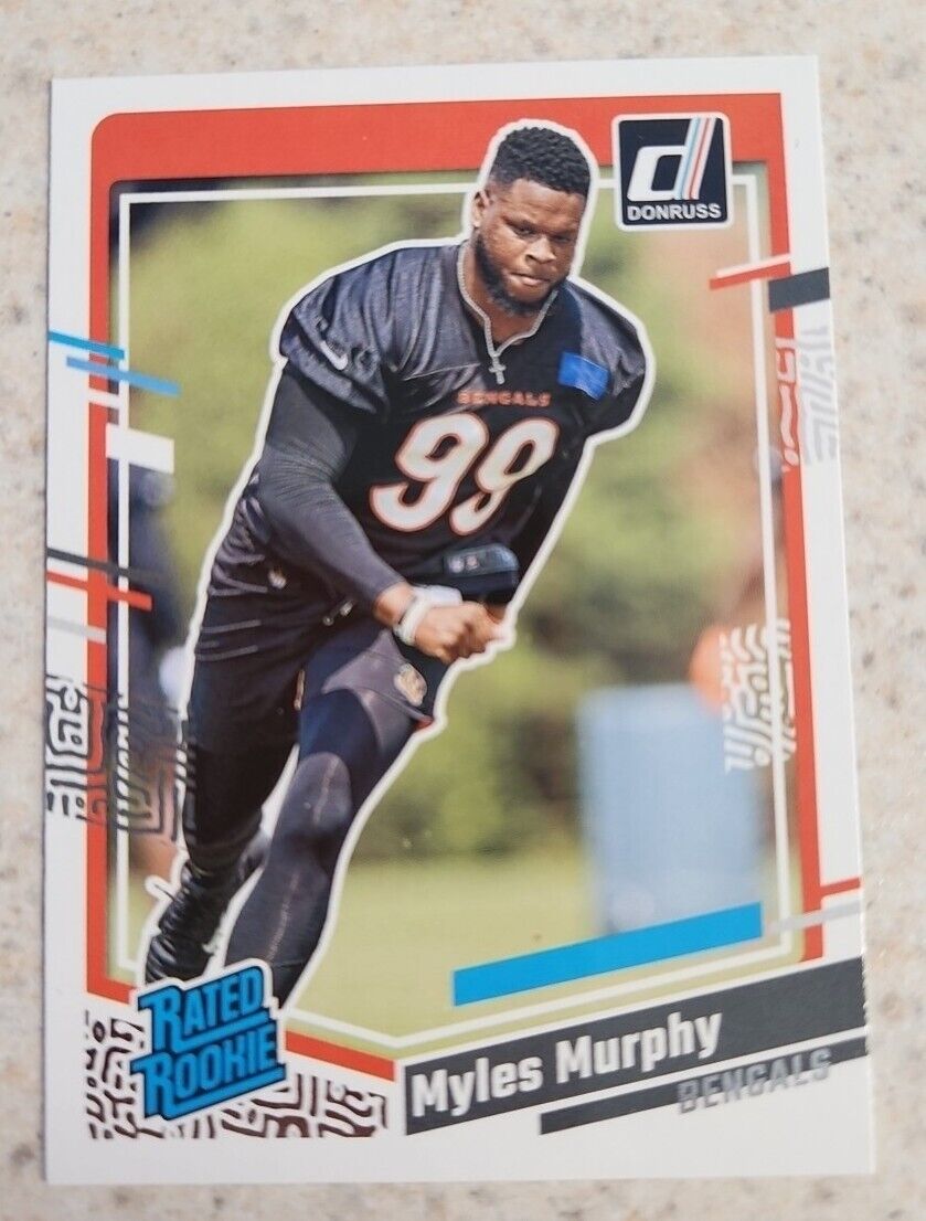 2023 Panini Donruss Football - Rated Rookie #320 - Myles Murphy