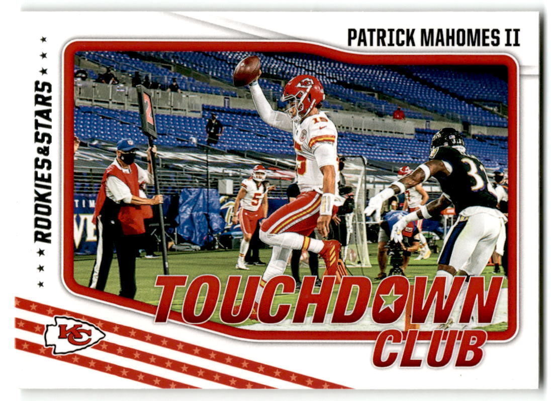 2021 Panini Rookies & Stars #TDC-9 Patrick Mahomes II Touchdown Club NM