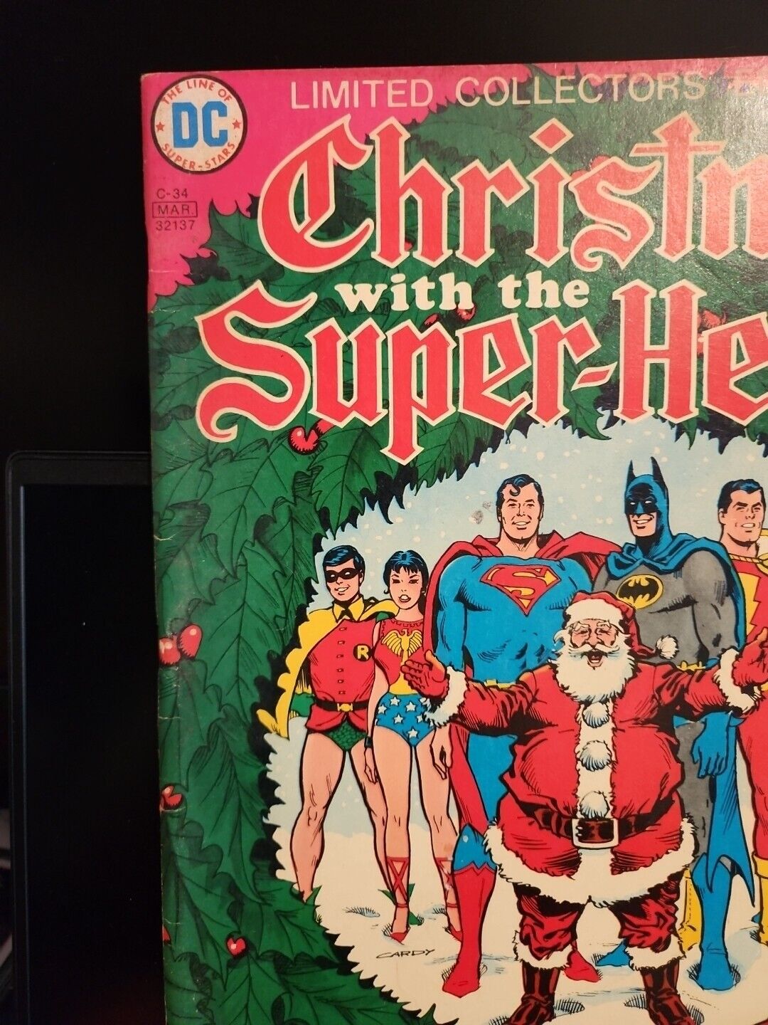 “Christmas With The Super-Heroes” Limited Collectors Edition DC Comic Book 1975 