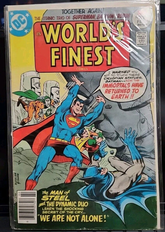 World's Finest #243 DC Comics 1977 GD/VG Superman & Batman