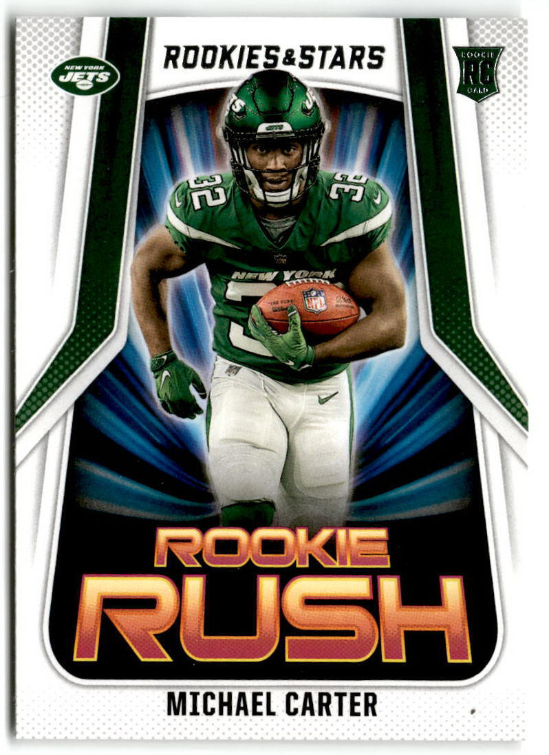 2021 Panini Rookies & Stars #RR-15 Michael Carter Rookie Rush NM