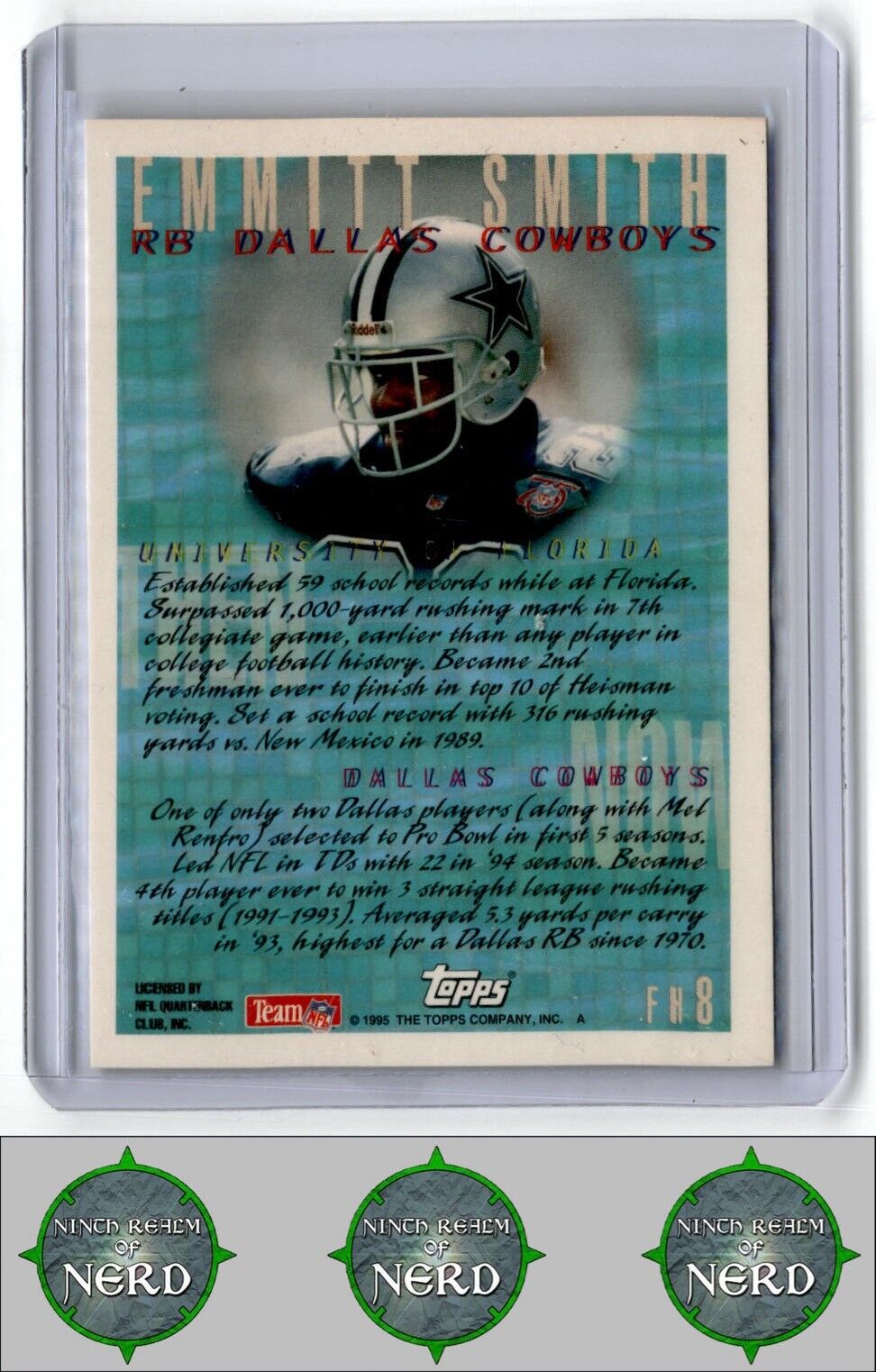 1995 Topps #FH8 Emmitt Smith Florida Hotbed