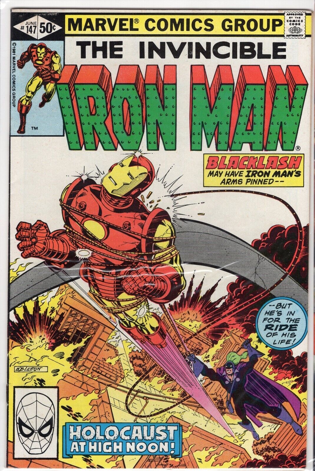 IRONMAN #147 VOL1 MARVEL COMICS JUNE 1981