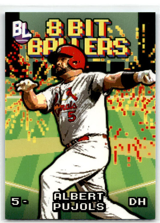 2023 Topps Big League #8B-16 Albert Pujols 8 Bit Ballers NM