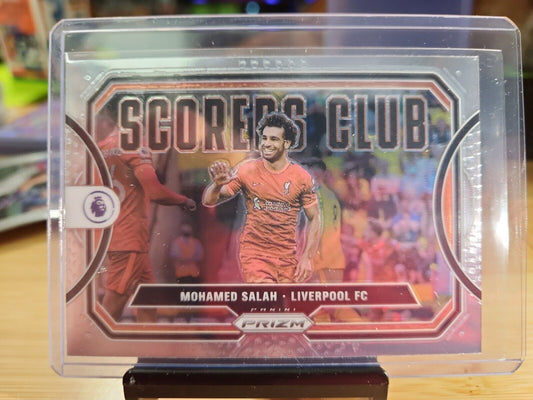 Mohamed Salah 2021-22 Panini Prizm Premier League Scorers Club Insert Liverpool