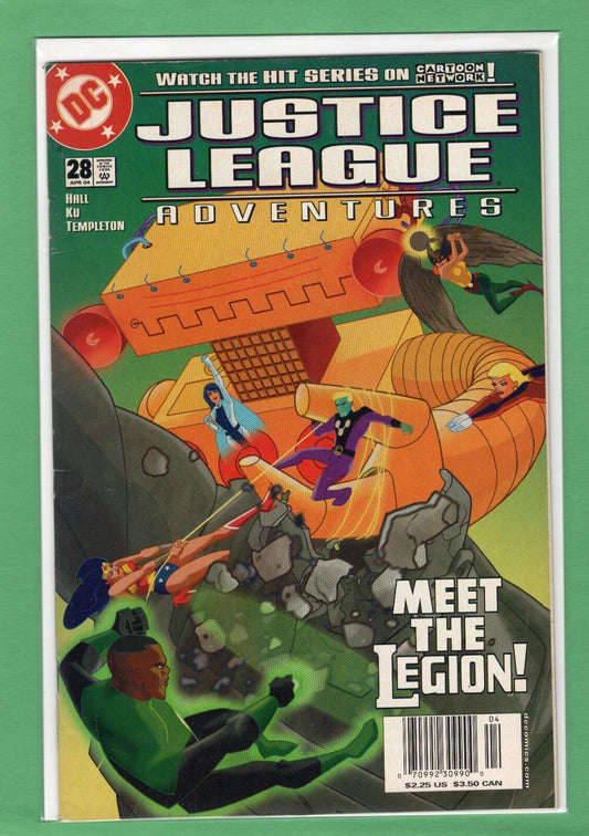 JUSTICE LEAGUE ADVENTURES 28 EXTREMELY RARE NEWSSTAND VARIANT DC COMICS 2004