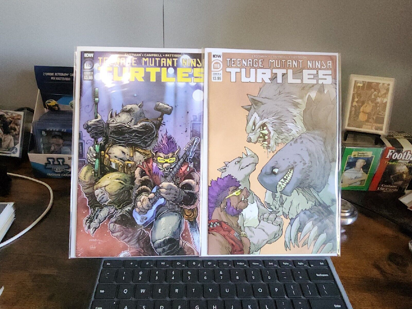 Teenage Mutant Ninja Turtles #115 Cover A B Set 1:10 NM