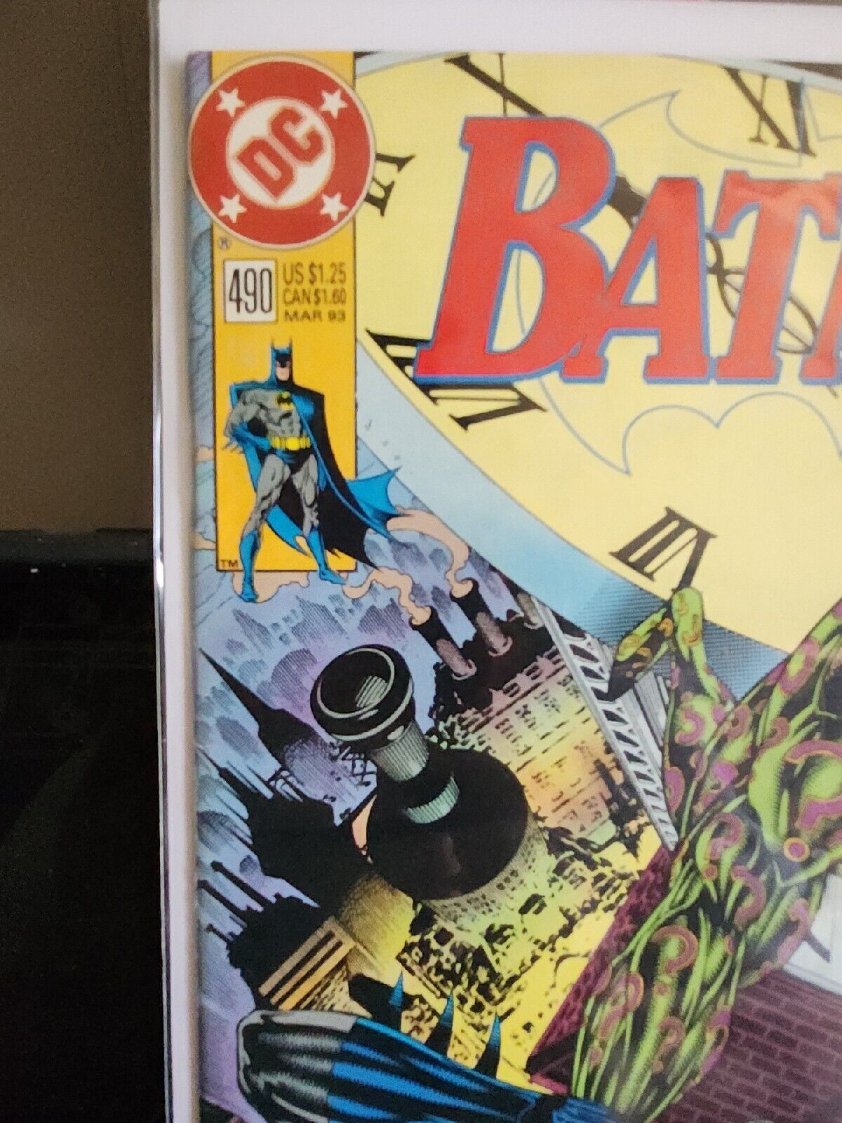 DC Comics Batman #490 March 1993 newsstand 