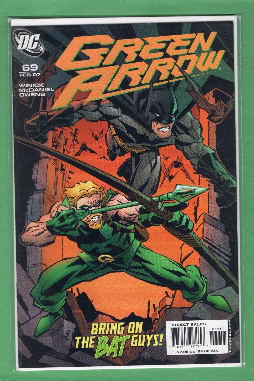 Green Arrow #69 DC Comics 2007