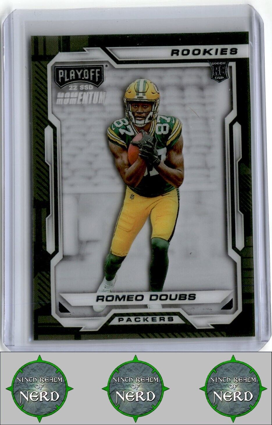 2022 Panini Chronicles #PMR-31 Romeo Doubs Playoff Momentum Rookies