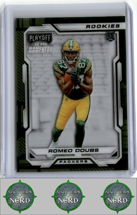 2022 Panini Chronicles #PMR-31 Romeo Doubs Playoff Momentum Rookies