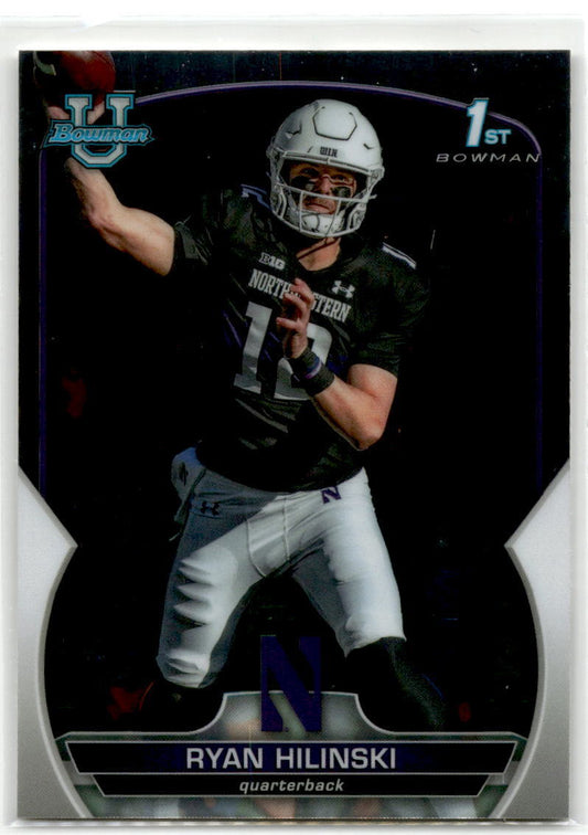 2022 Bowman Chrome University #66 Ryan Hilinski NM