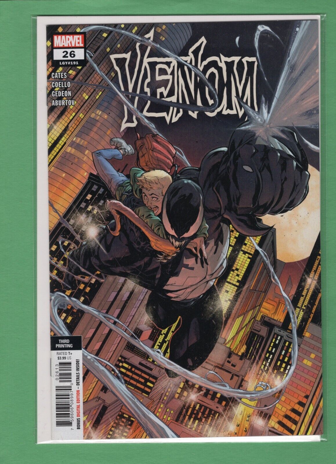 VENOM #26 3RD PRINT MARVEL COMICS (2020) VIRUS SPIDER-MAN