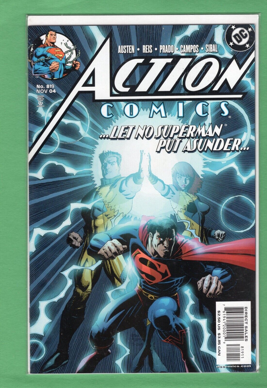 Action Comics #819 DC Comic Book 2004 Bagged & Boarded Superman