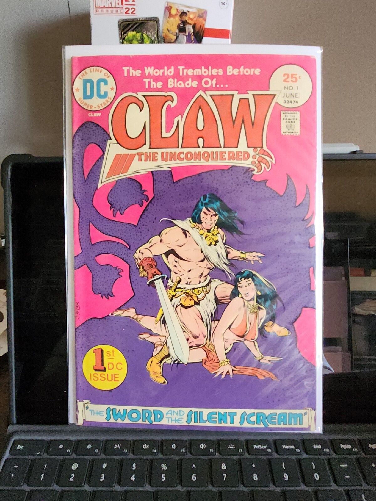 Claw the Unconquered (1975 series) #1 in Fine to very fine condition. DC comics 