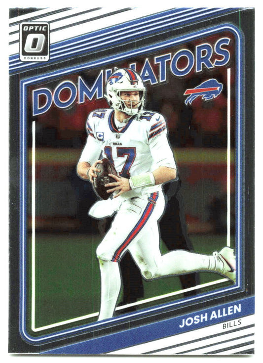 2022 Donruss Optic #D1 Josh Allen Dominators NM