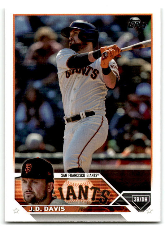 2023 Topps #335 J.D. Davis NM