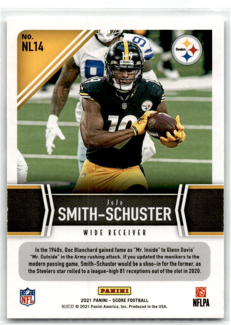 2021 Score #NL14 JuJu Smith-Schuster Next Level Stats NM