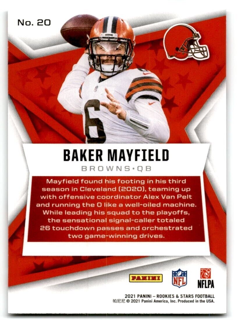 2021 Panini Rookies & Stars #20 Baker Mayfield NM