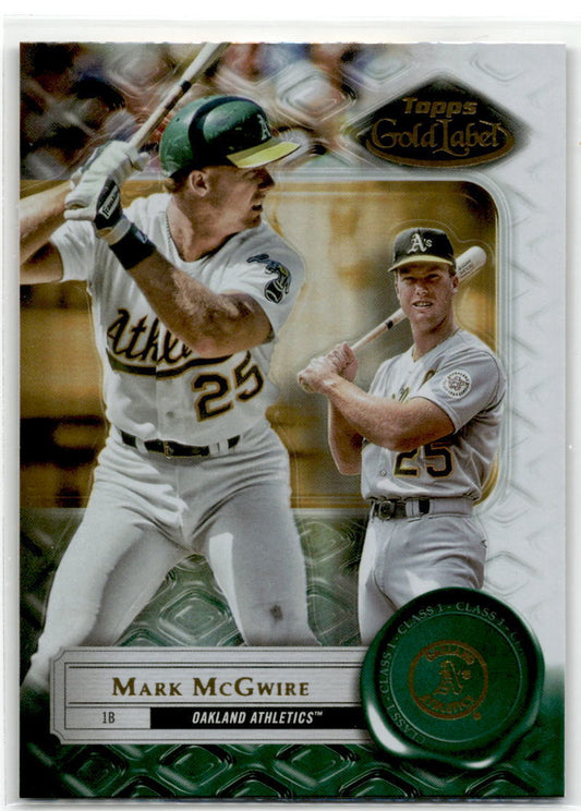 2022 Topps Gold Label #46 Mark McGwire NM