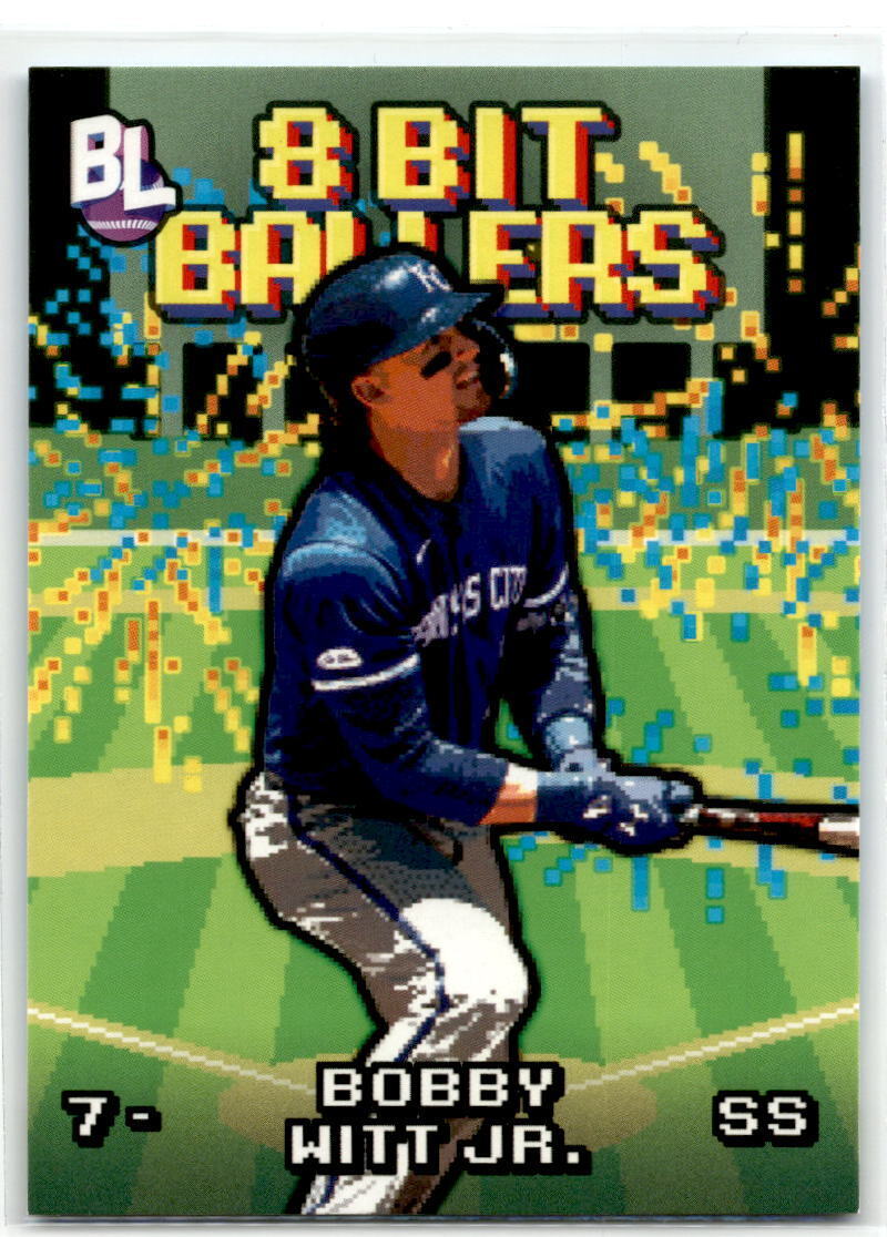 2023 Topps Big League #8B-11 Bobby Witt Jr. 8 Bit Ballers NM