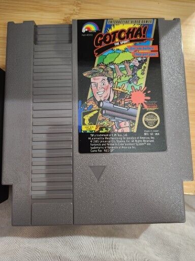 Nintendo NES Gotcha (The Sport) Video Game Cartridge