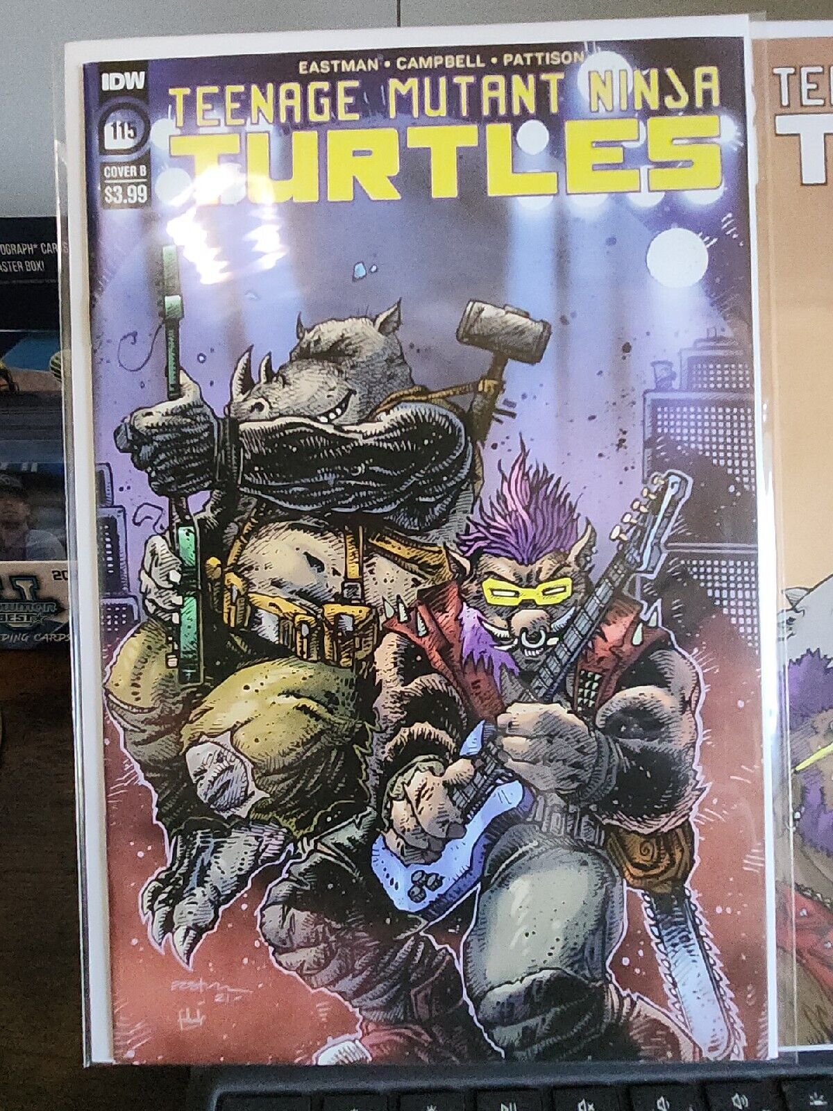 Teenage Mutant Ninja Turtles #115 Cover A B Set 1:10 NM