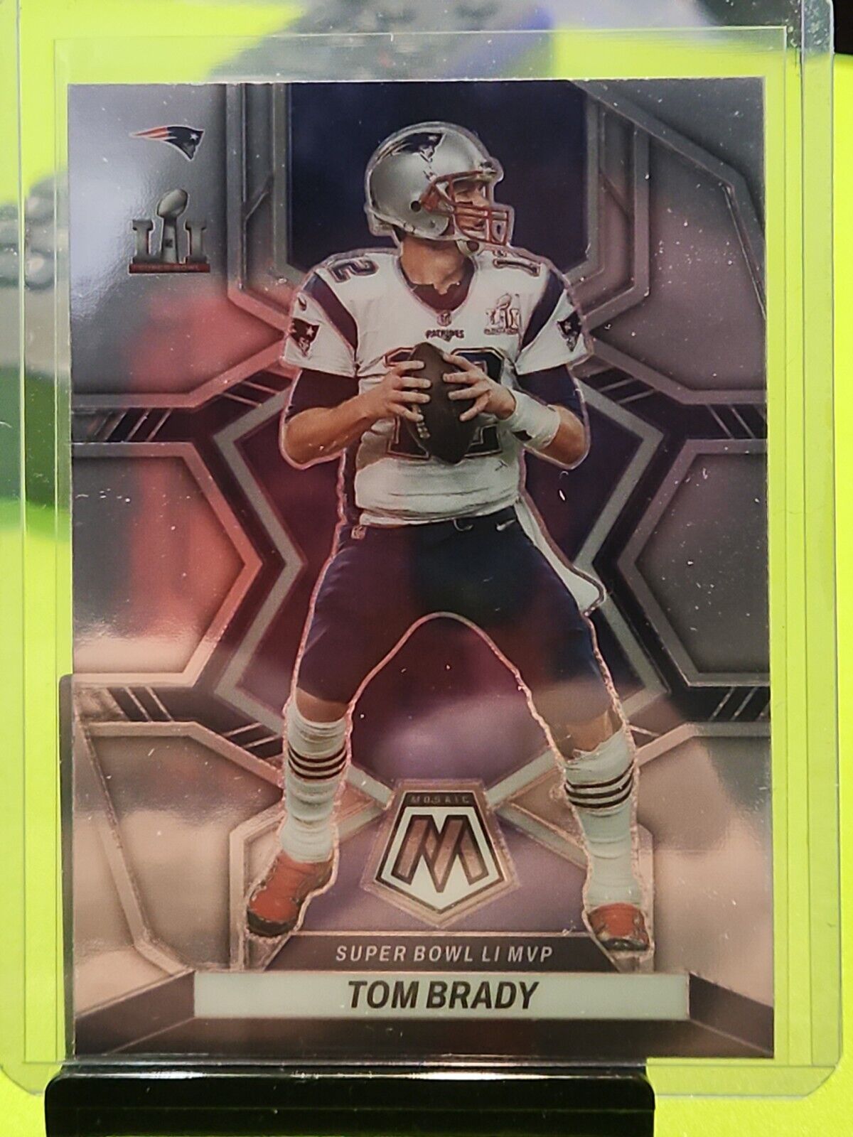 2022 Panini Mosaic TOM BRADY SUPER BOWL LI MVP #292 N.E. Patriots 🔥  🔥 