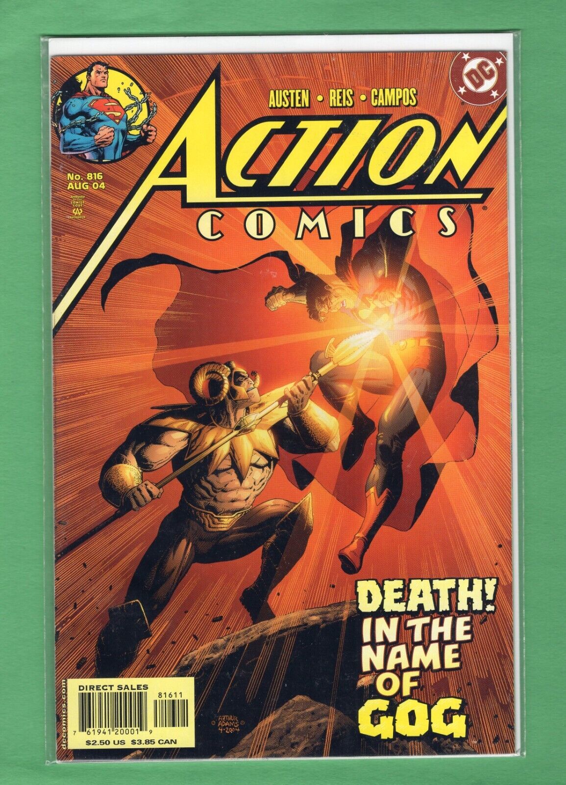 DC Comic Book Action Comics #816 Superman