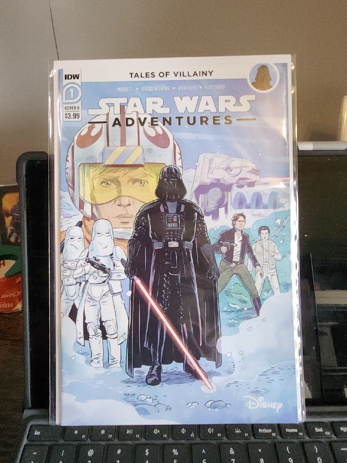 Star Wars Adventures #1 Tales of Villainy (2020 IDW) Nick Brokenshire COVER B 