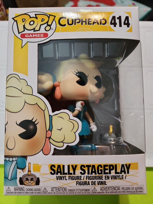 Pop! Games Cuphead Series 2 Sally Stageplay #414 Vinyl Figure by Funko