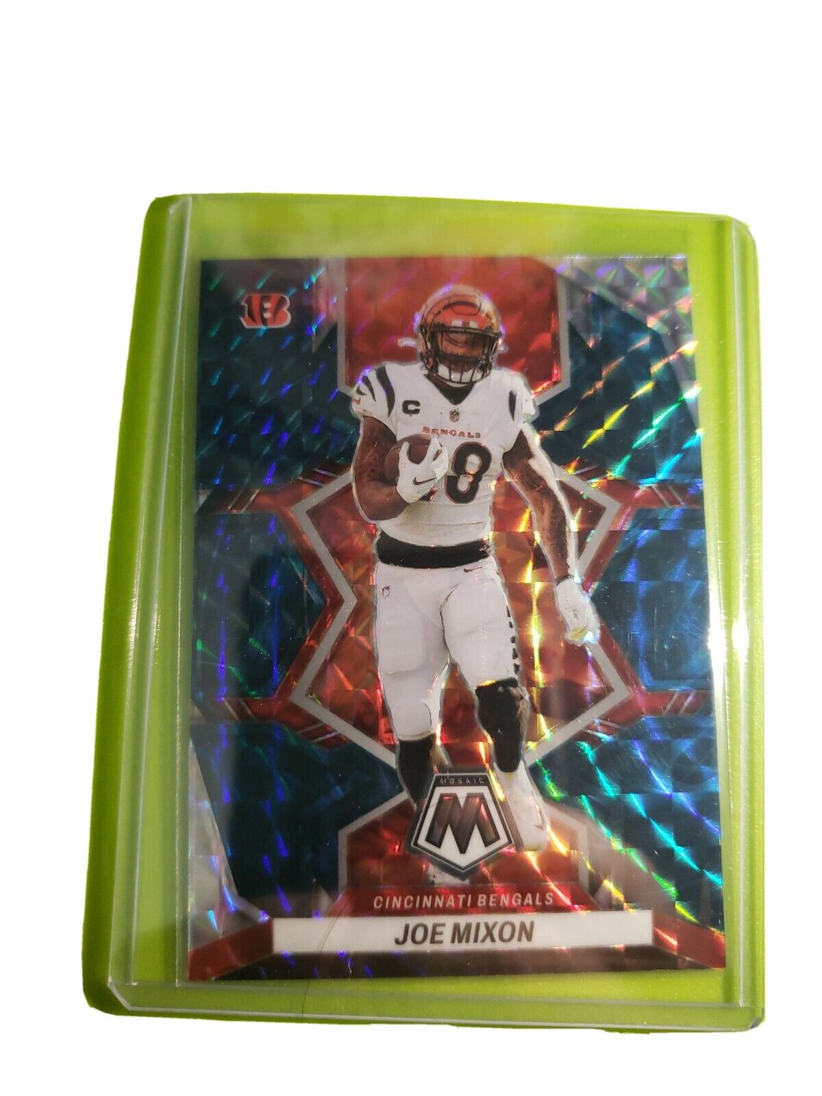 2022 Mosaic Football Joe Mixon Genesis