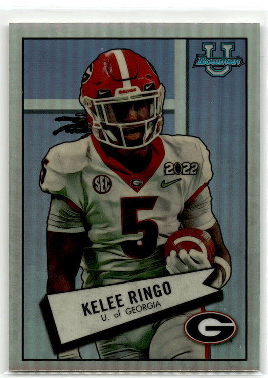 2022 Bowman Chrome University #52BF-21 Kelee Ringo 1952 Bowman NM