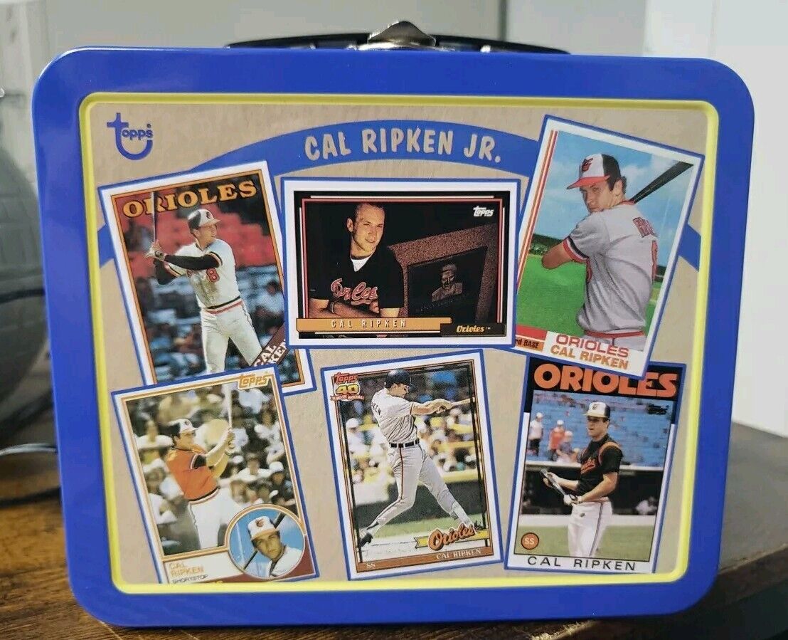 2024 Topps Archives Baseball CAL RIPKEN JR Lunchbox Collectible Tin Orioles