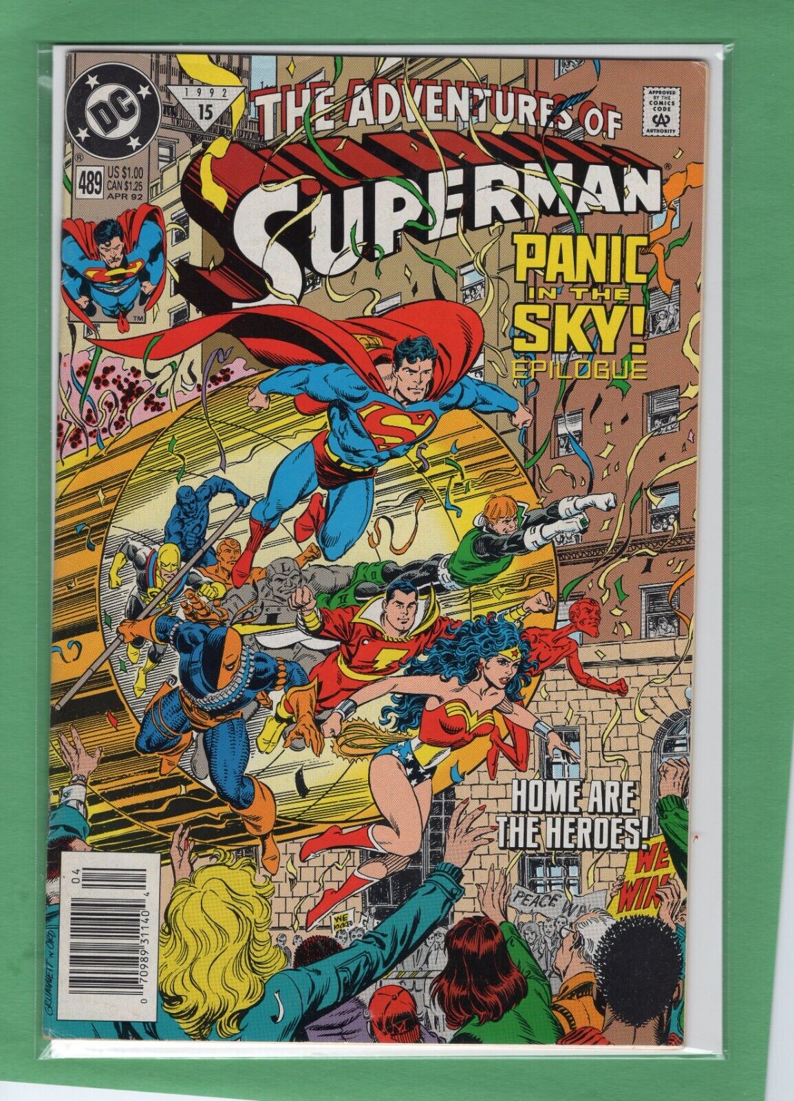 ADVENTURES OF SUPERMAN #489 (DC 1992) 