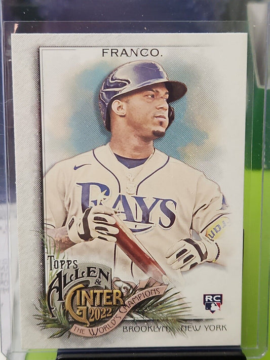 Wander Franco 2022 Topps Chrome Allen & Ginter Rookie RC #91 Rays H7