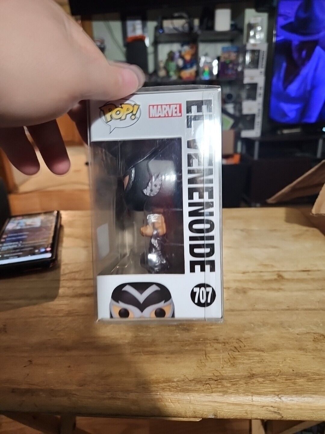 FUNKO POP! MARVEL El VENENOIDE (VENOM) 707 LUCHA LIBRE COLLECTOR CORPS EXCLUSIVE