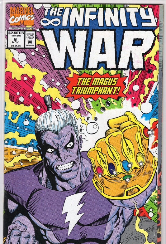 INFINITY WAR #6; VF; Magus; Gauntlet; Adam Warlock (Marvel)