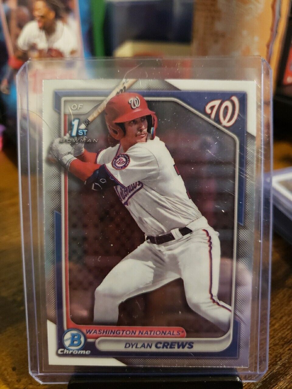 2024 Bowman Chrome DYLAN CREWS 1st Bowman #BCP-23 Washington Nationals