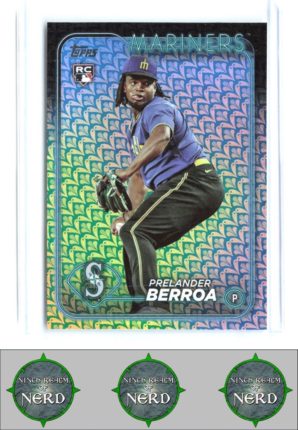 2024 Topps #36 Prelander Berroa Holiday