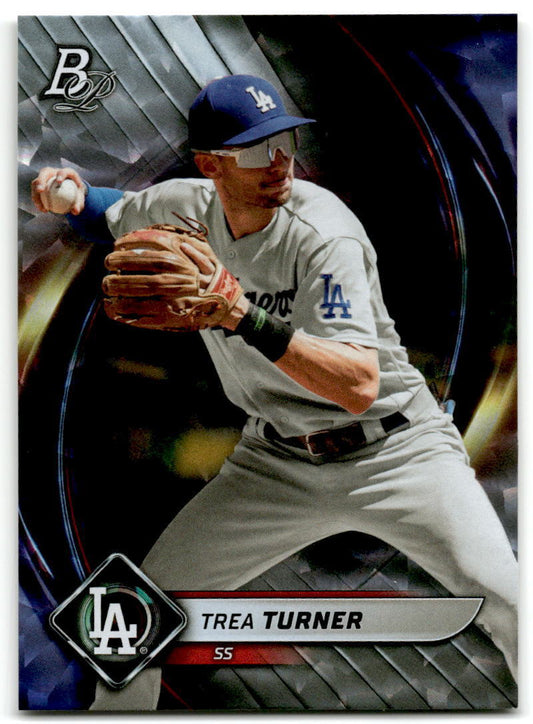 2022 Bowman Platinum #8 Trea Turner Ice Foilboard NM