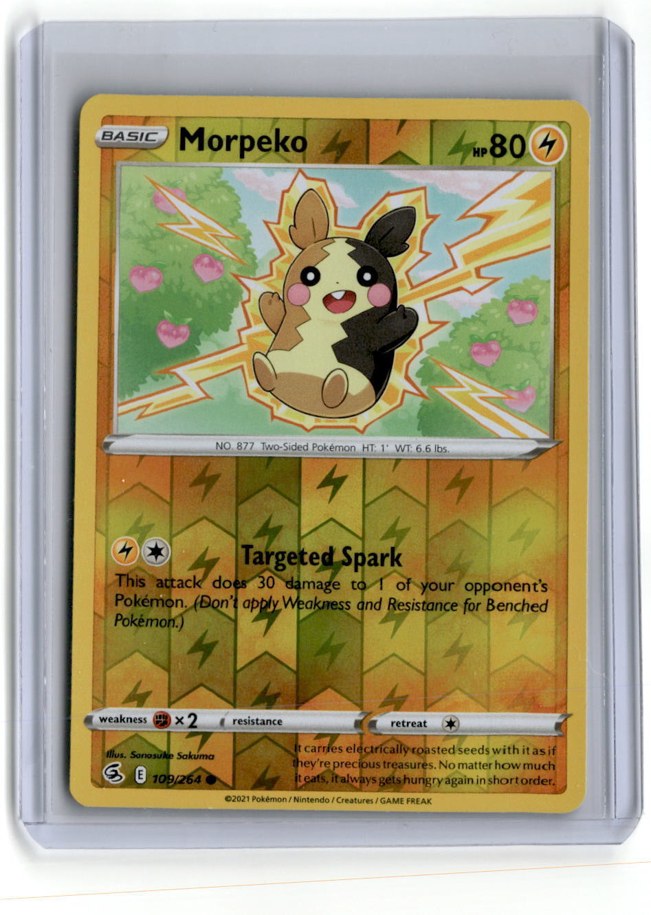 SWSH08: Fusion Strike #109/264 Morpeko (109)