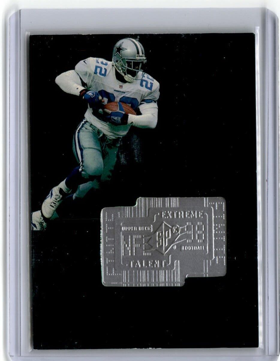 1998 SPx Finite #301 Emmitt Smith #/7200