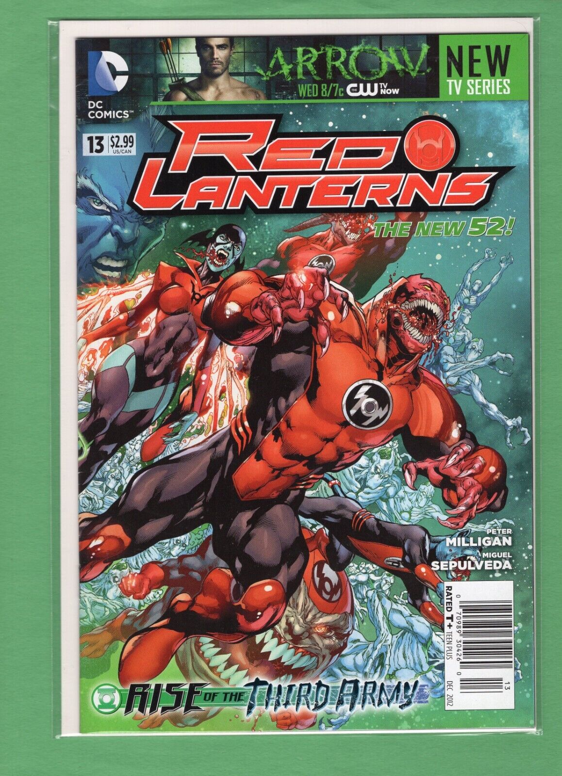 Red Lanterns #13 DC Comics The New 52 Series - Bagged & Boarded NM