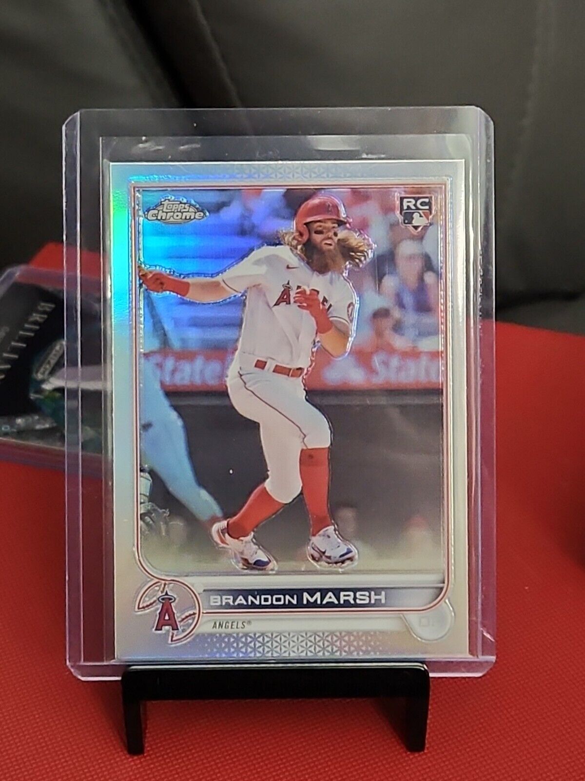 2022 Topps Chrome Brandon Marsh  Refractor Rookie RC Los Angeles Angels #133