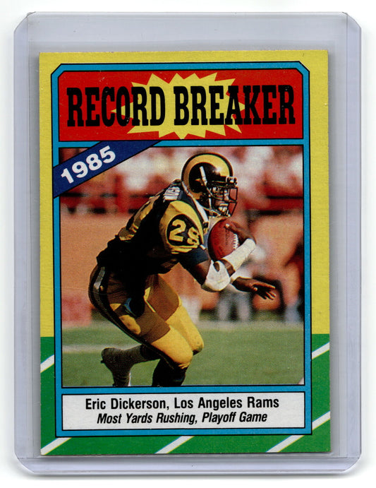 1986 Topps #2 Eric Dickerson NM