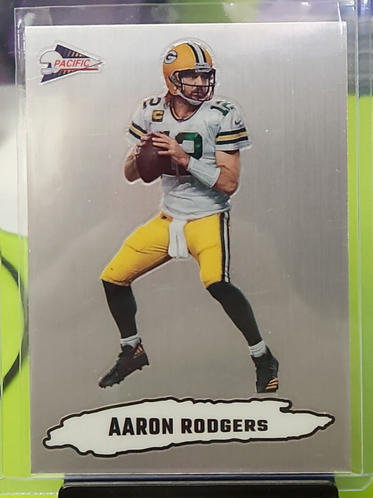 2022 PANINI ZENITH AARON RODGERS 1992 PACIFIC THROWBACK PRIZM SP INSERT