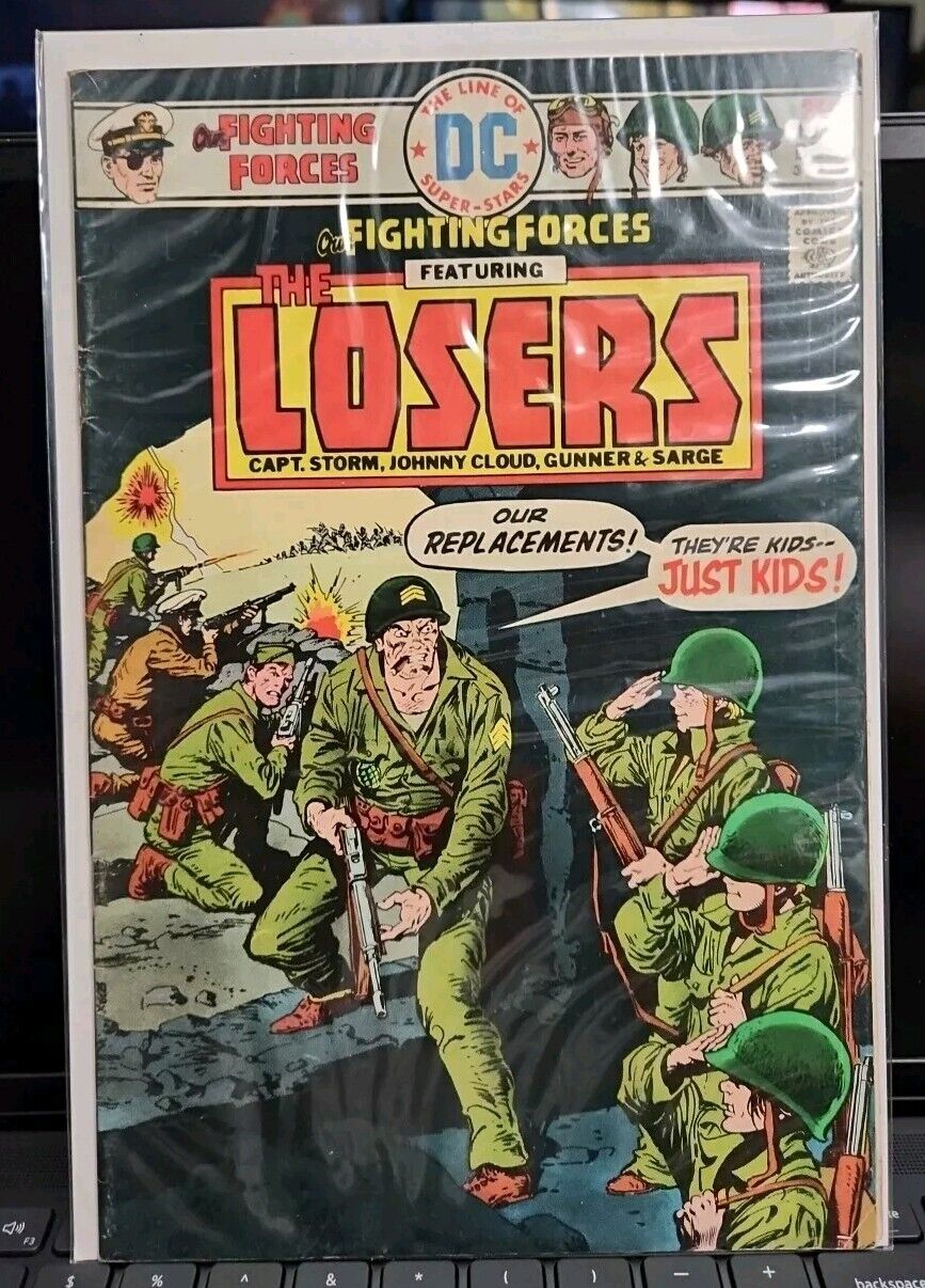 Our Fighting Forces #162 1975 DC Comics .25 Comic Book Bronze Age The Losers