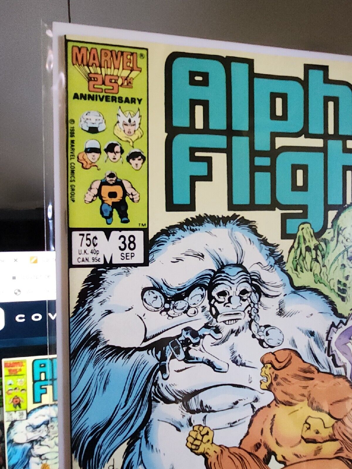 Alpha Flight #38 (Marvel 1986) BAGGED BOARDED~