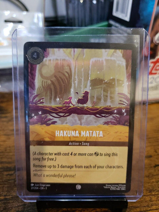 Hakuna Matata - Disney Lorcana The First Chapter 27/204 Foil